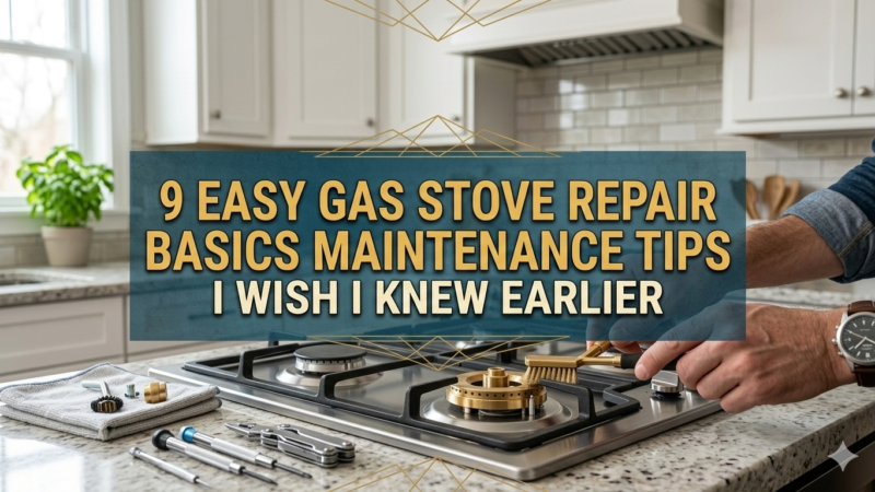 9 Easy Gas Stove Repair Basics Maintenance Tips I Wish I Knew Earlier
