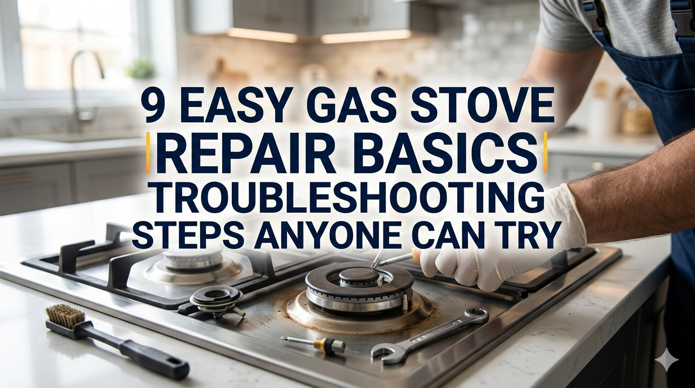 9 Easy Gas Stove Repair Basics Troubleshooting Steps Anyone Can Try
