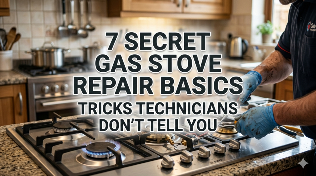 7 Secret Gas Stove Repair Basics Tricks Technicians Don’t Tell You