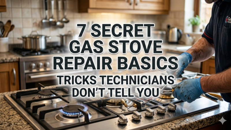 7 Secret Gas Stove Repair Basics Tricks Technicians Don’t Tell You