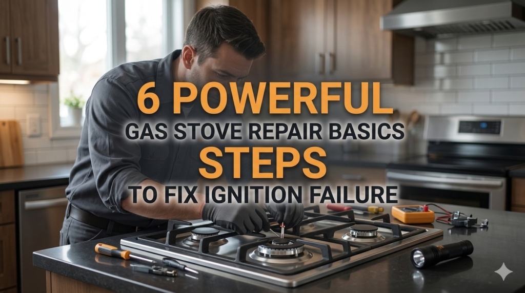 6 Powerful Gas Stove Repair Basics Steps to Fix Ignition Failure