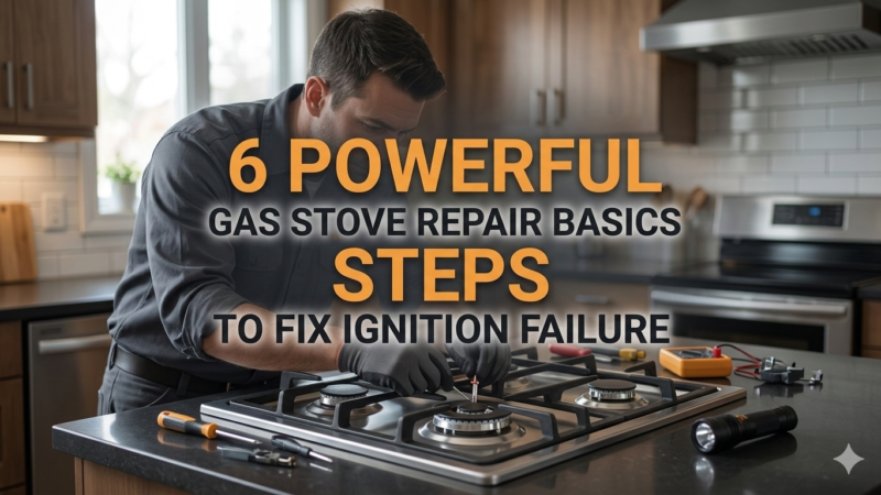 6 Powerful Gas Stove Repair Basics Steps to Fix Ignition Failure