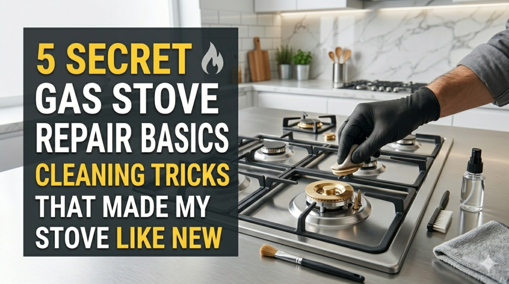 5 Secret Gas Stove Repair Basics Cleaning Tricks That Made My Stove Like New
