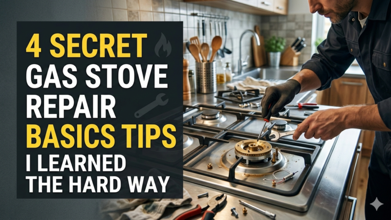 4 Secret Gas Stove Repair Basics Tips I Learned the Hard Way