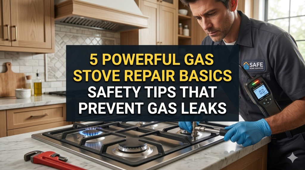5 Powerful Gas Stove Repair Basics Safety Tips That Prevent Gas Leaks