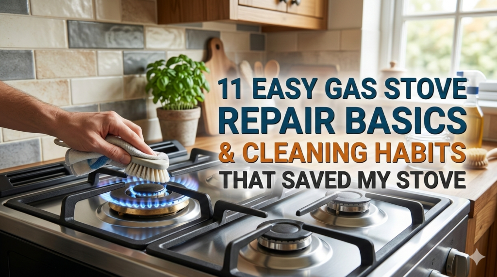 11 Easy Gas Stove Repair Basics Cleaning Habits That Saved My Stove