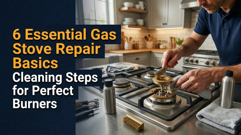 6 Essential Gas Stove Repair Basics Cleaning Steps for Perfect Burners