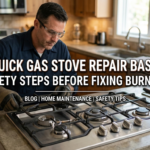 5 Quick Gas Stove Repair Basics Safety Steps Before Fixing Burners