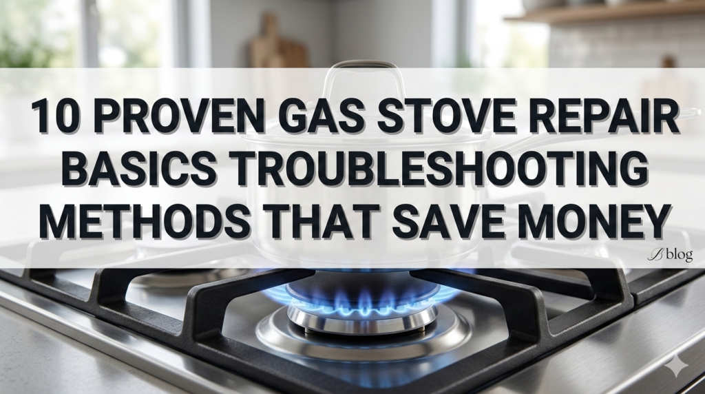 10 Proven Gas Stove Repair Basics Troubleshooting Methods That Save Money