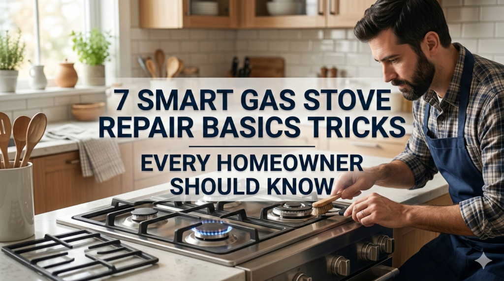 7 Smart Gas Stove Repair Basics Tricks Every Homeowner Should Know