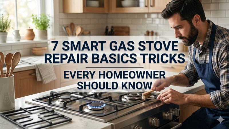 7 Smart Gas Stove Repair Basics Tricks Every Homeowner Should Know
