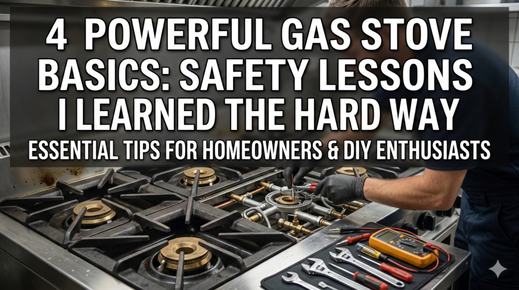 4 Powerful Gas Stove Repair Basics Safety Lessons I Learned the Hard Way