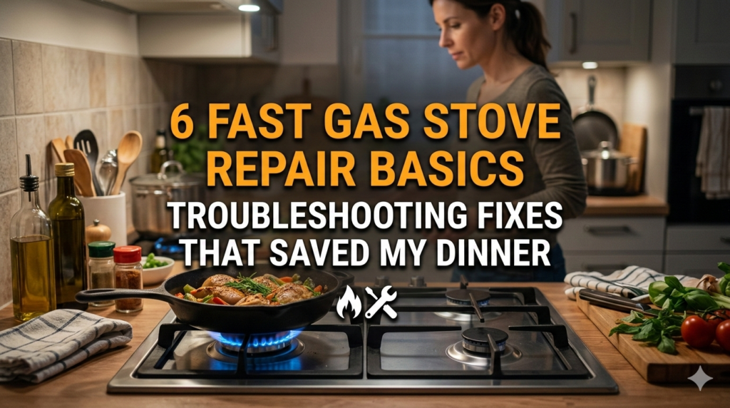 6 Fast Gas Stove Repair Basics Troubleshooting Fixes That Saved My Dinner