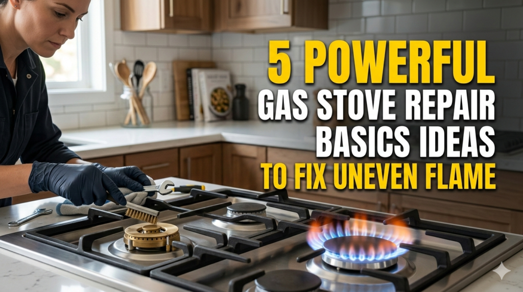 5 Powerful Gas Stove Repair Basics Ideas to Fix Uneven Flame