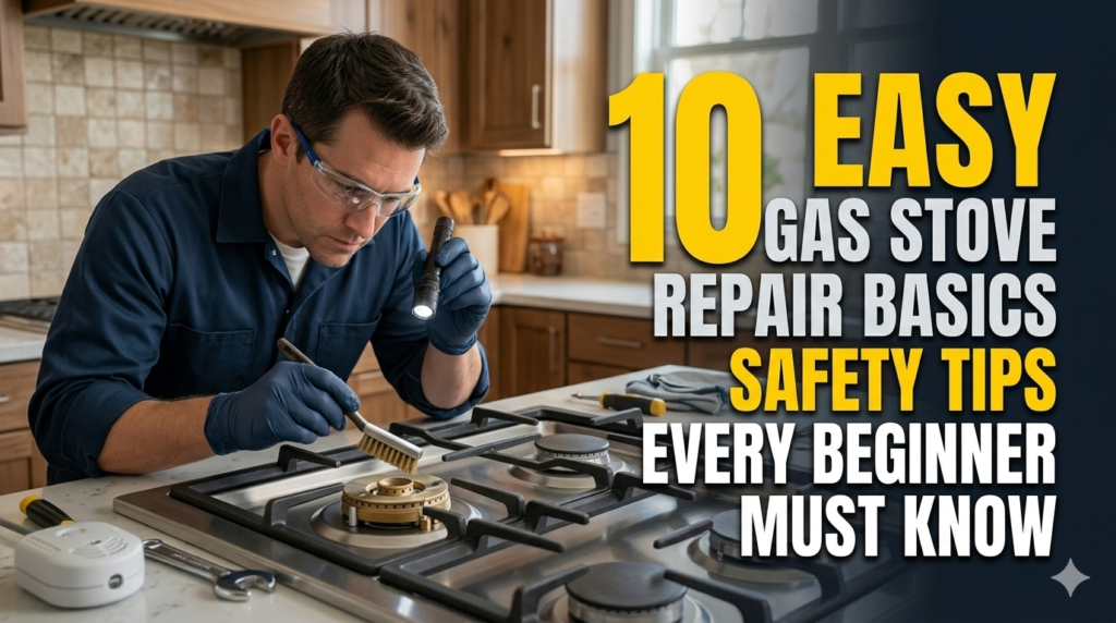 10 Easy Gas Stove Repair Basics Safety Tips Every Beginner Must Know