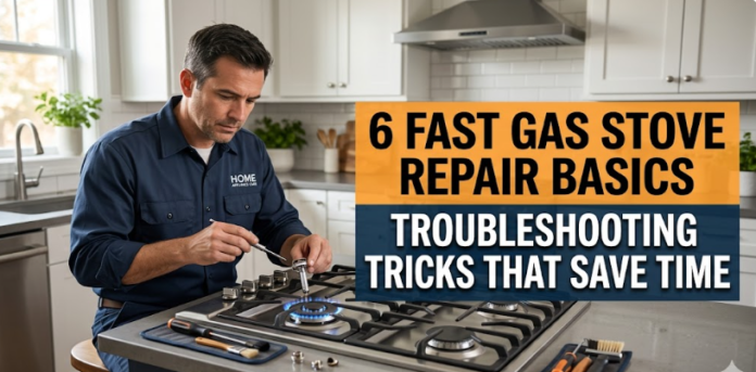 6 Fast Gas Stove Repair Basics Troubleshooting Tricks That Save Time