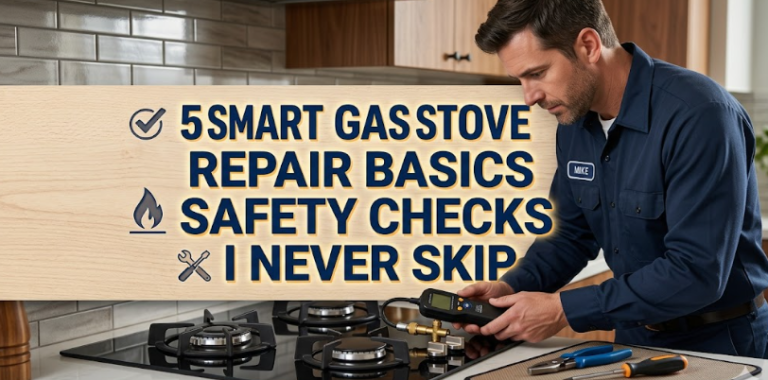 5 Smart Gas Stove Repair Basics Safety Checks I Never Skip