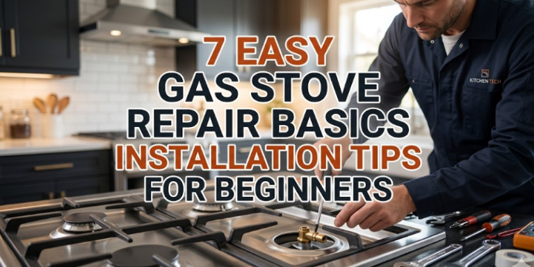 7 Easy Gas Stove Repair Basics Installation Tips for Beginners