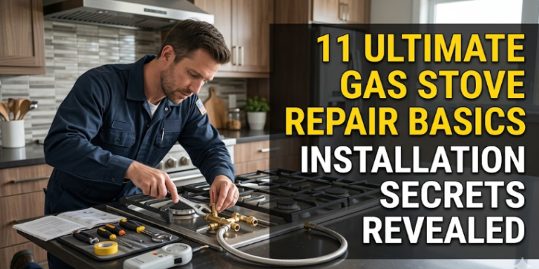 11 Ultimate Gas Stove Repair Basics Installation Secrets Revealed